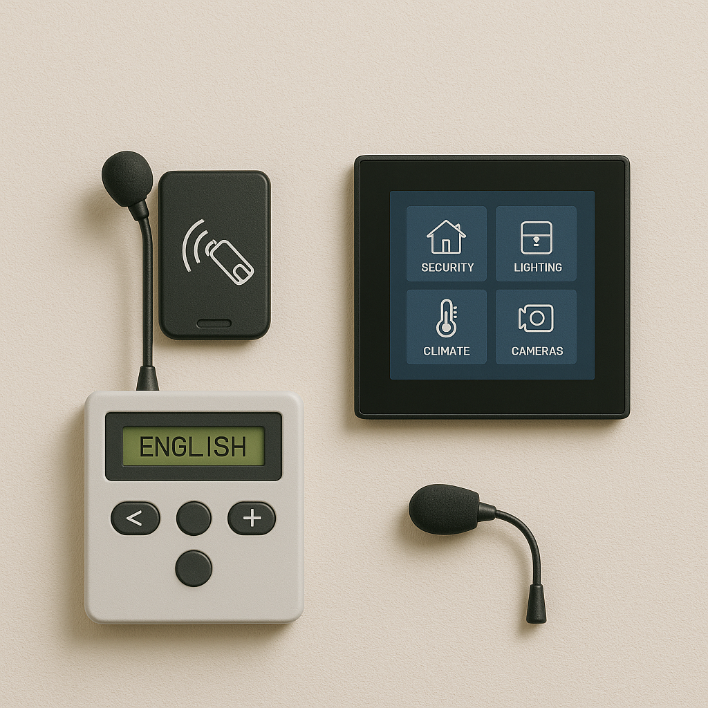 Kartlı Geçiş, Bina Entegrasyon ve Simultane Tercüme Sistemleri